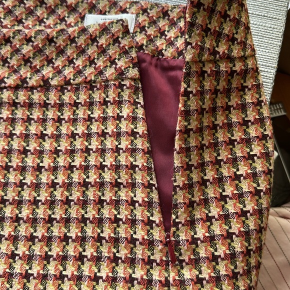 Anne Taylor Loft Wool A-line Skirt - Picture 4 of 5